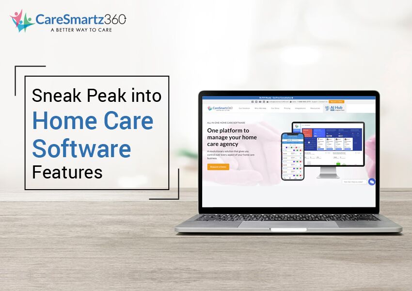 Useful CareSmartz360 Home Care Software Features