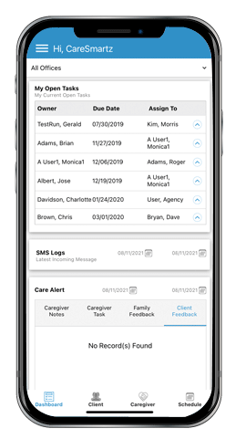 Home Care Mobile App for Agencies - CareSmartz360 Homecare Software