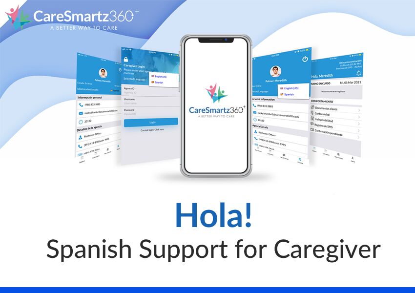 CareSmartz360+ app is now available in Spanish language