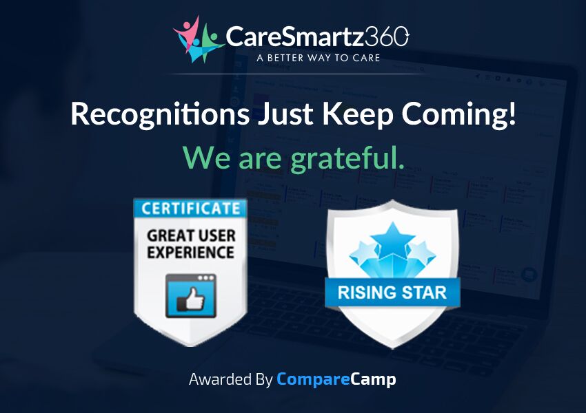 Celebrating Success CareSmartz360 wins two awards