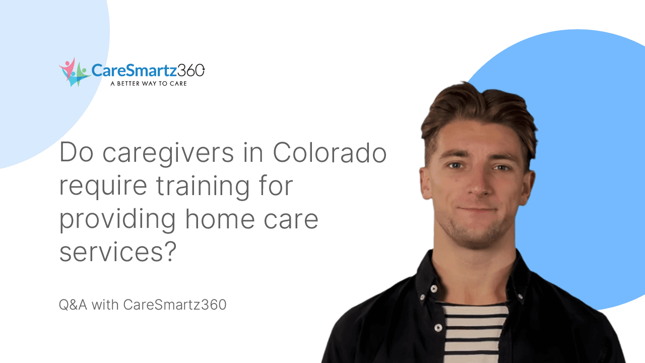 Caregiver training requirements in Colorado