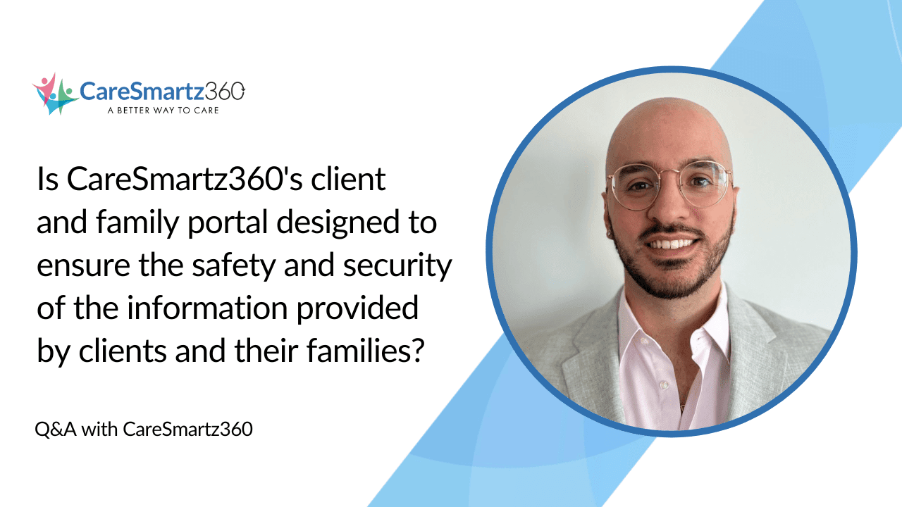 client data security with home care software