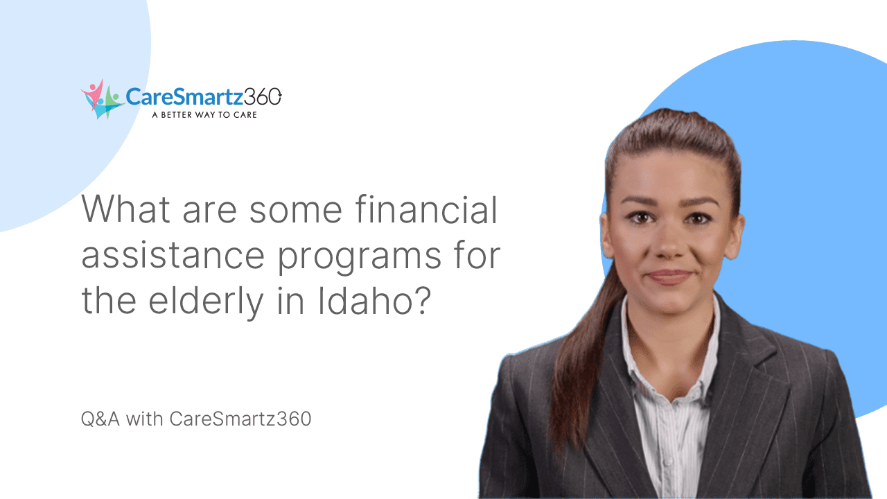 Idaho financial assistance programs for elderly population