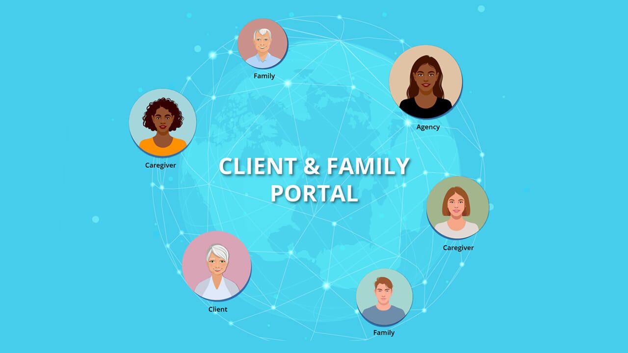 home care client and family portal
